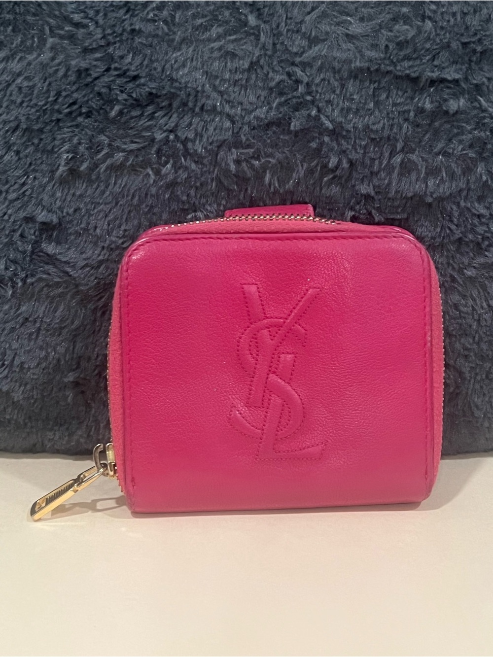 YSL Pink Wallet